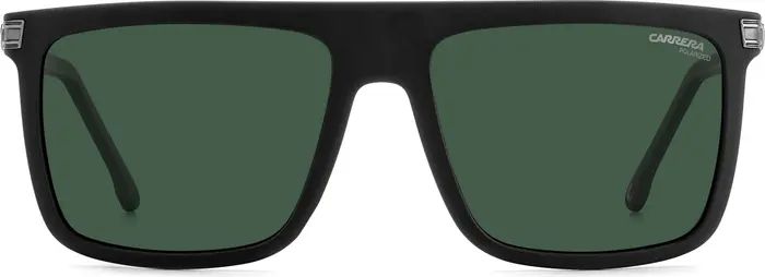 Carrera Eyewear 58mm Flat Top Rectangular Sunglasses | Nordstrom | Nordstrom