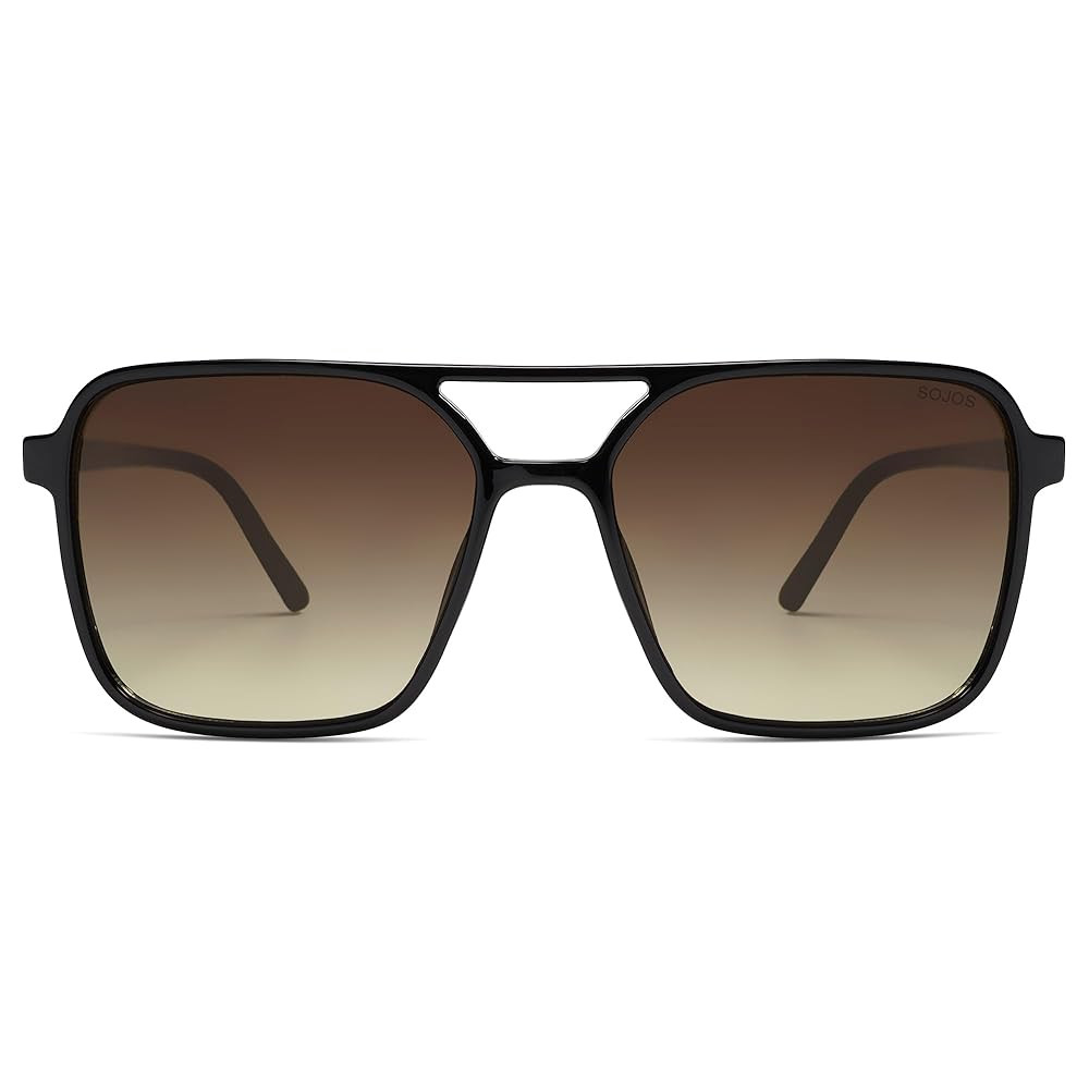 SOJOS Trendy Vintage Aviator Square Sunglasses For Womens Mens Retro 70s UV400 Women Sun Glasses ... | Amazon (US)