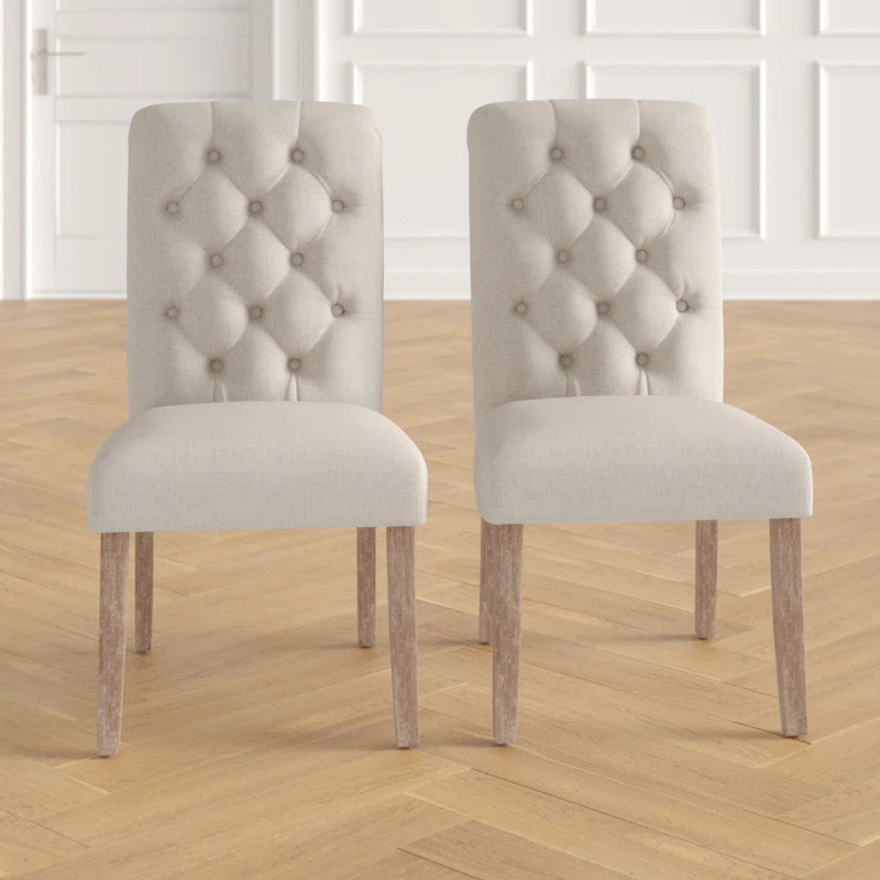 Malinda Tufted Upholstered Side Chair (Set of 2) | Wayfair North America