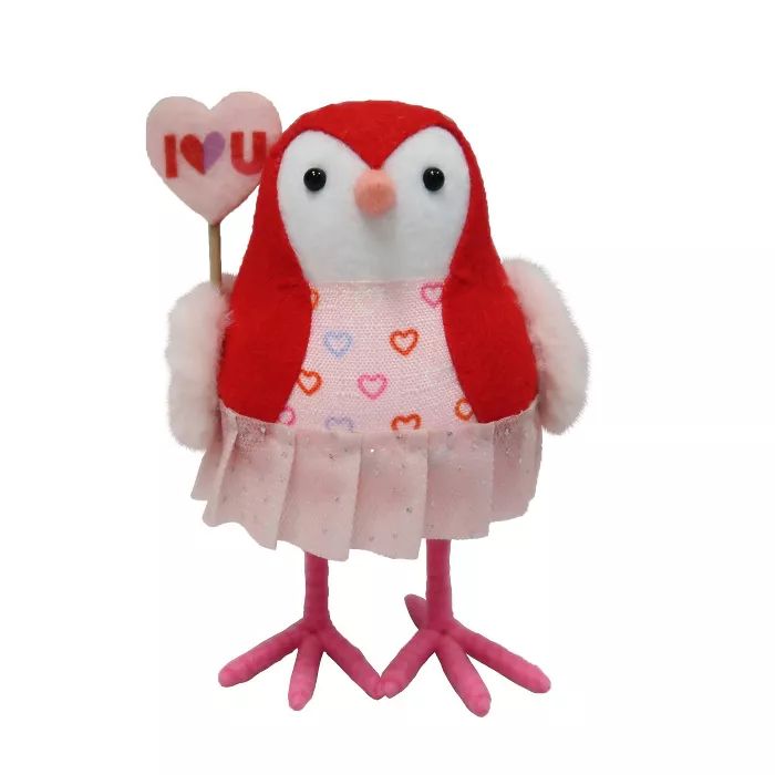 Valentine&#39;s Day Bird with I Love You Sign Tutu Pink - Spritz&#8482; | Target