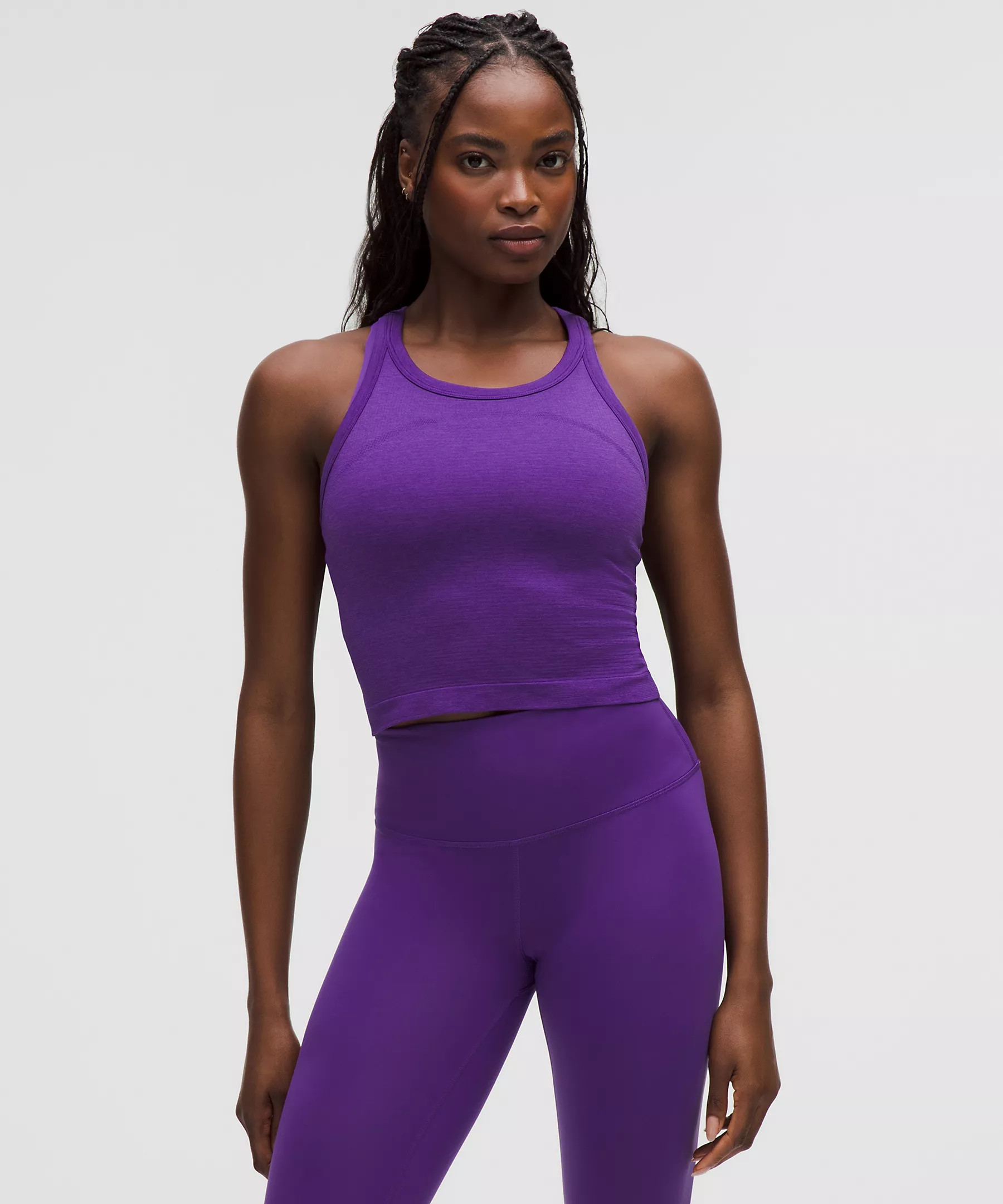 Swiftly Tech Cropped Racerback Tank Top 2.0 | Lululemon (US)