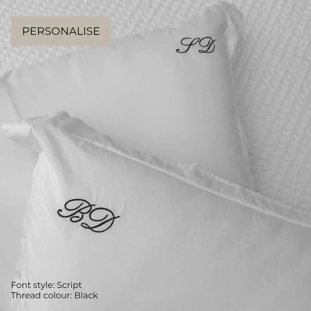 Personalised Initials Pillowcase: Script - Etsy | Etsy (US)