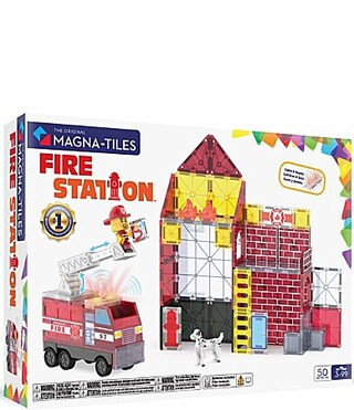MAGNA-TILES� Fire Station� 50-Piece Set - Multi | Dillard's