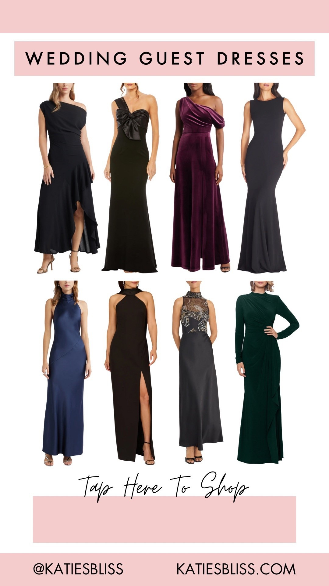 Wedding guest dresses 🤍

Winter wedding. Fall wedding. Velvet. Formal. Black dress. Black tie. 



#LTKStyleTip #LTKHoliday #LTKWedding