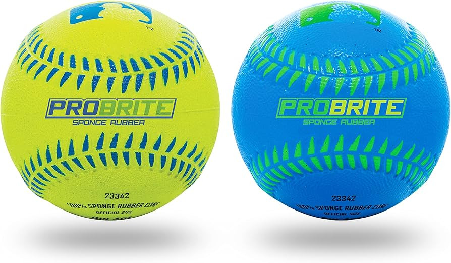Franklin Sports - Pro Brite - Neon Rubber Teeball - MLB - Youth Tball - Baseball + Softball - Ind... | Amazon (US)