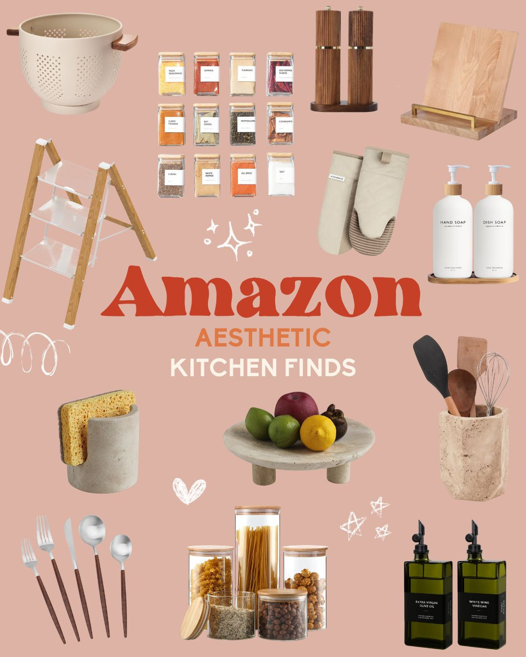 Sharing some amazing aesthetic amazon kitchen finds! 

 #LTKfitnessgoals #LTKfoodie #LTKHome