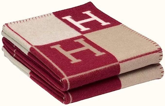Coobal Fleece Blanket Knitted Large Super Soft Flying Thread Throw Wool Blanket Soft Plush Blanke... | Amazon (US)