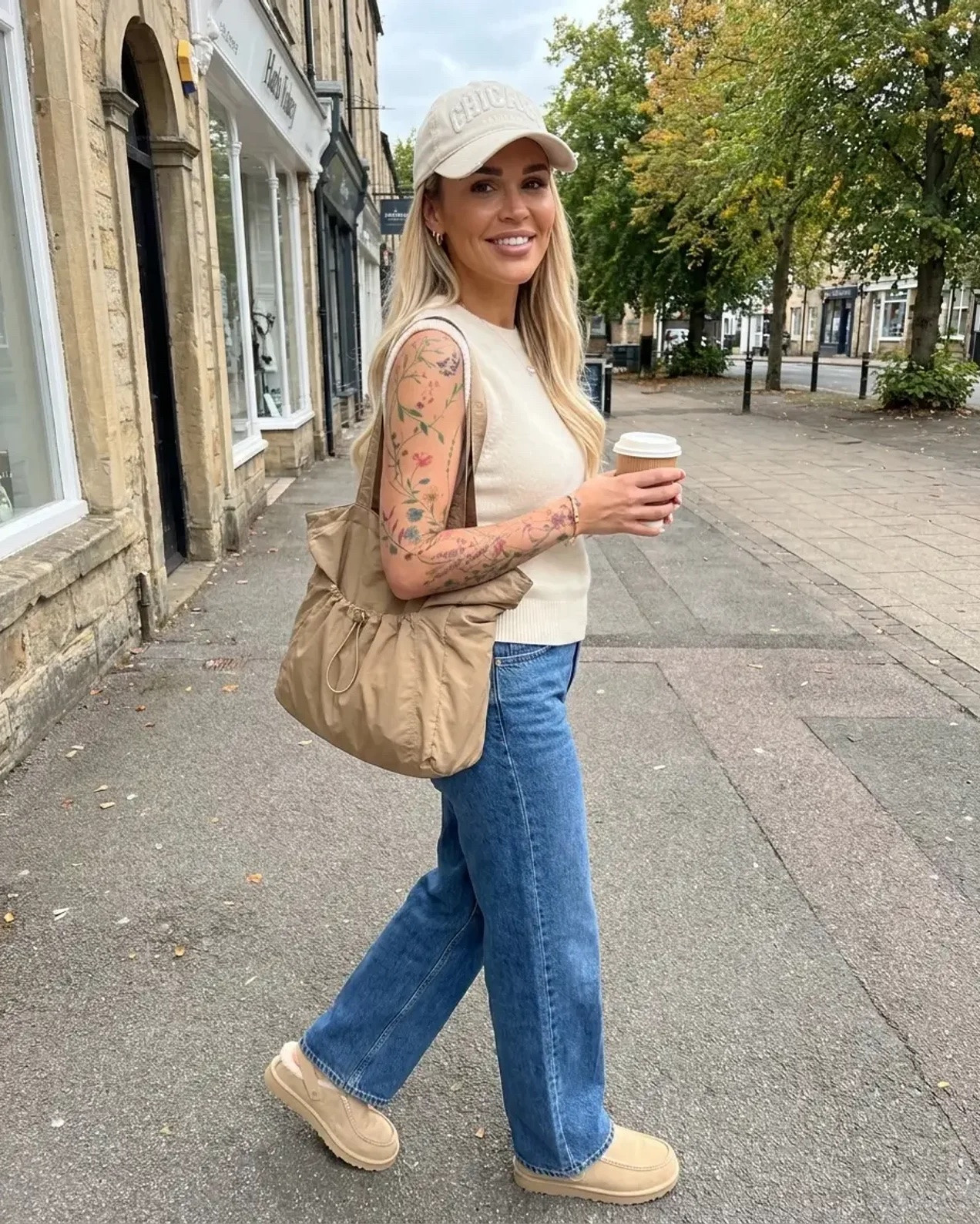 This is exactly what I’d wear for a coffee, popping into town, running errands, a casual lunch… basically any of those everyday days where you still want to feel nice 😊

#LTKautumn #LTKjeans #LTKfamily