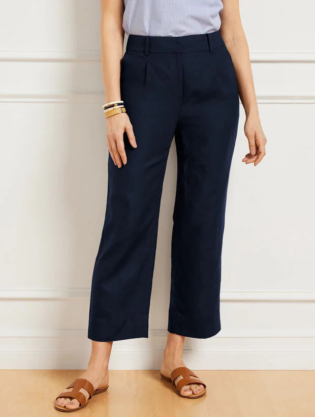 Talbots Bristol Pants - Linen | Talbots