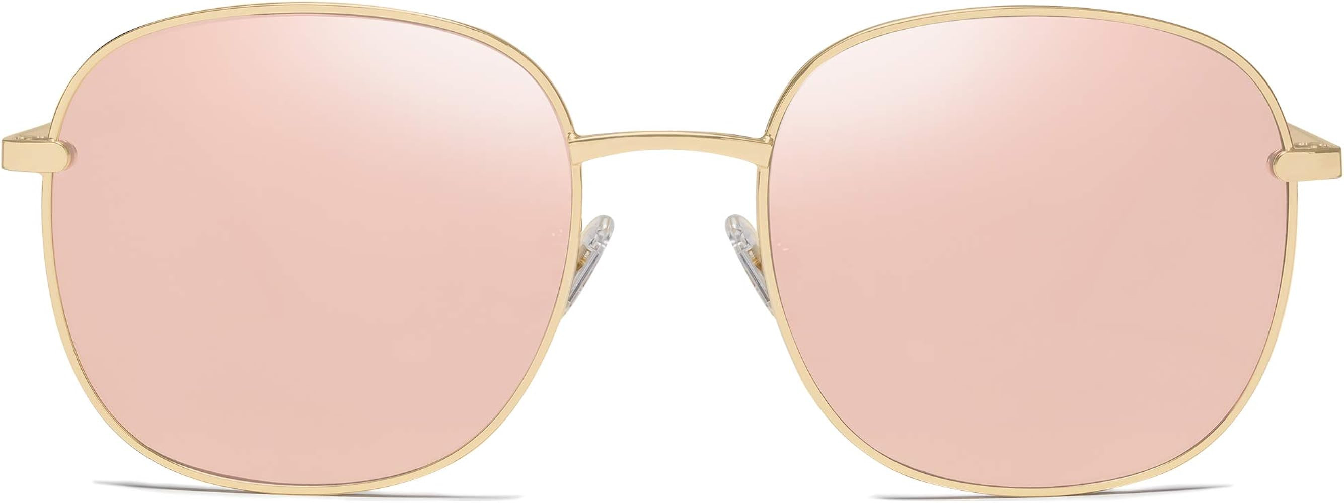 SOJOS Classic Square Sunglasses for Women Men with Spring Hinge Sunnies SJ1137 | Amazon (US)