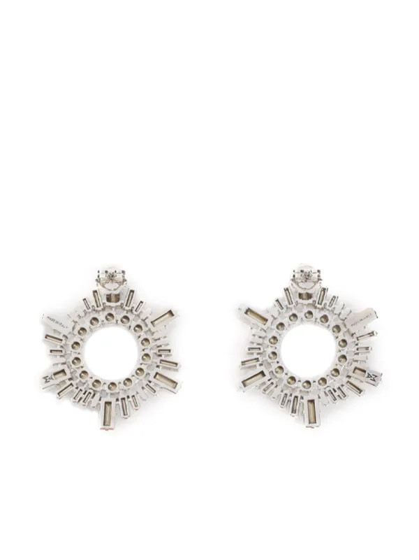 crystal earrings | Farfetch Global