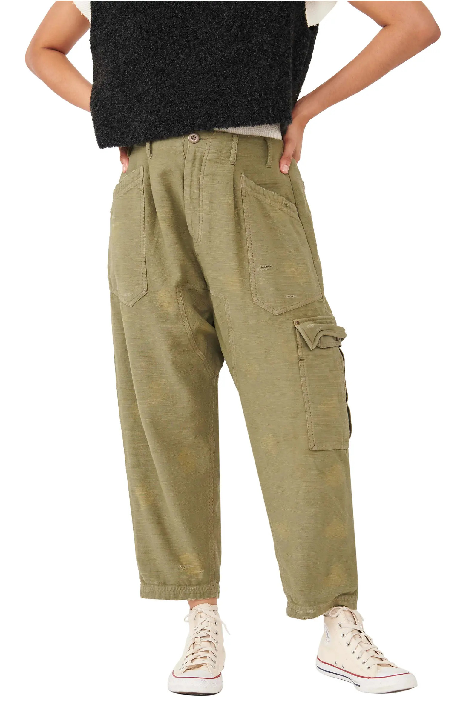 Free People Bay To Breakers Destroyed Cargo Pants | Nordstrom | Nordstrom