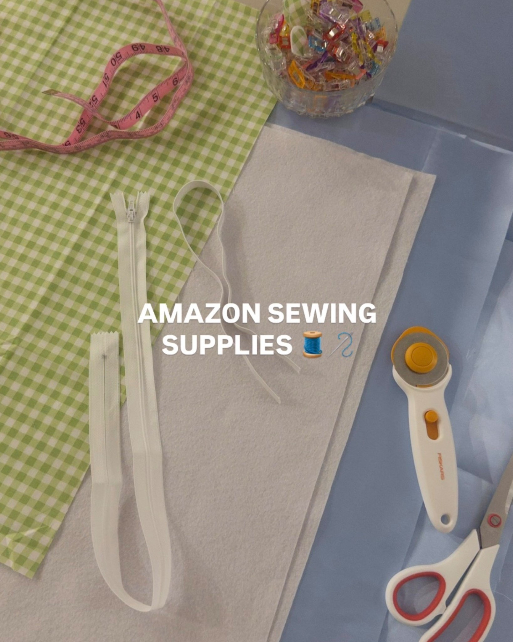 My must haves from Amazon that I use frequently for sewing and embroidery projects!! 🧵🪡