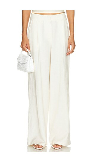 LIONESS La Quinta Pant in Ivory. - size L | Revolve Clothing (Global)