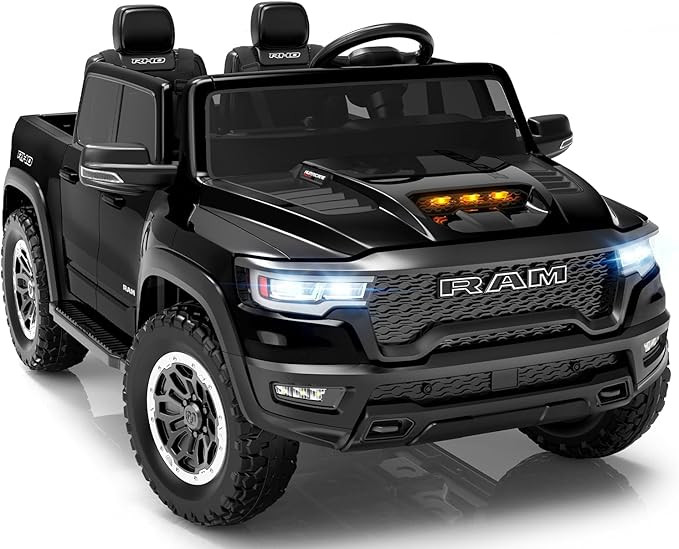 24V Ride on Toys for Big Kids, Licensed RAM 1500 RHO Electric Car for Kids w/Remote Control, Ride... | Amazon (US)