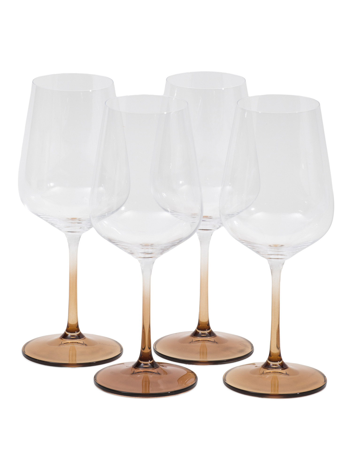 Set Of 4 Gianna Ombre White Wine Glasses | TJ Maxx