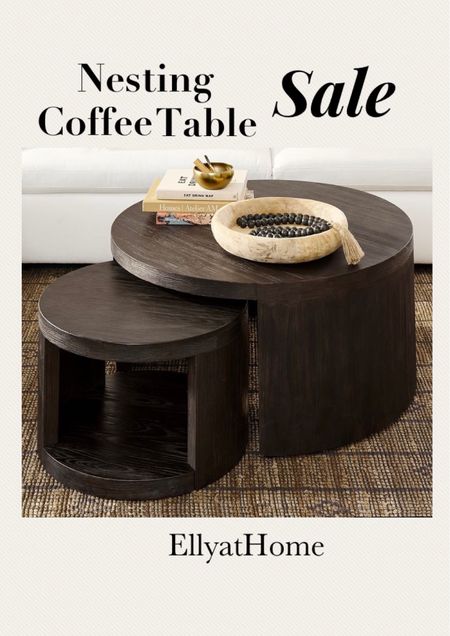 Folsom nesting coffee table sale at Pottery Barn!  Shop versatile coffee table, and more living room sales including sofas, sectionals, throw pillows, blankets and home decor accessories. 

#LTKsalealert #LTKunder50 #LTKhome