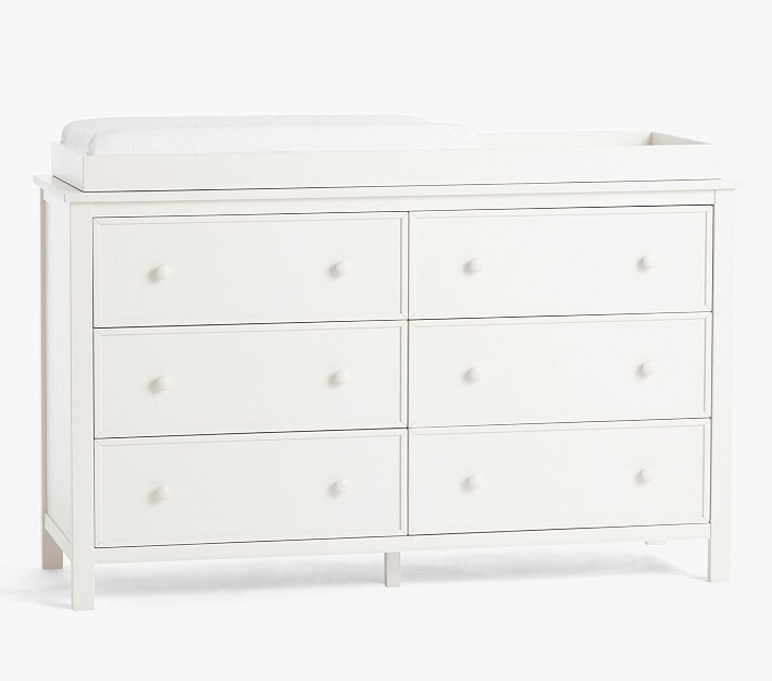 Austen 6-Drawer Dresser & Topper Set (56w x 19d") | Pottery Barn Kids