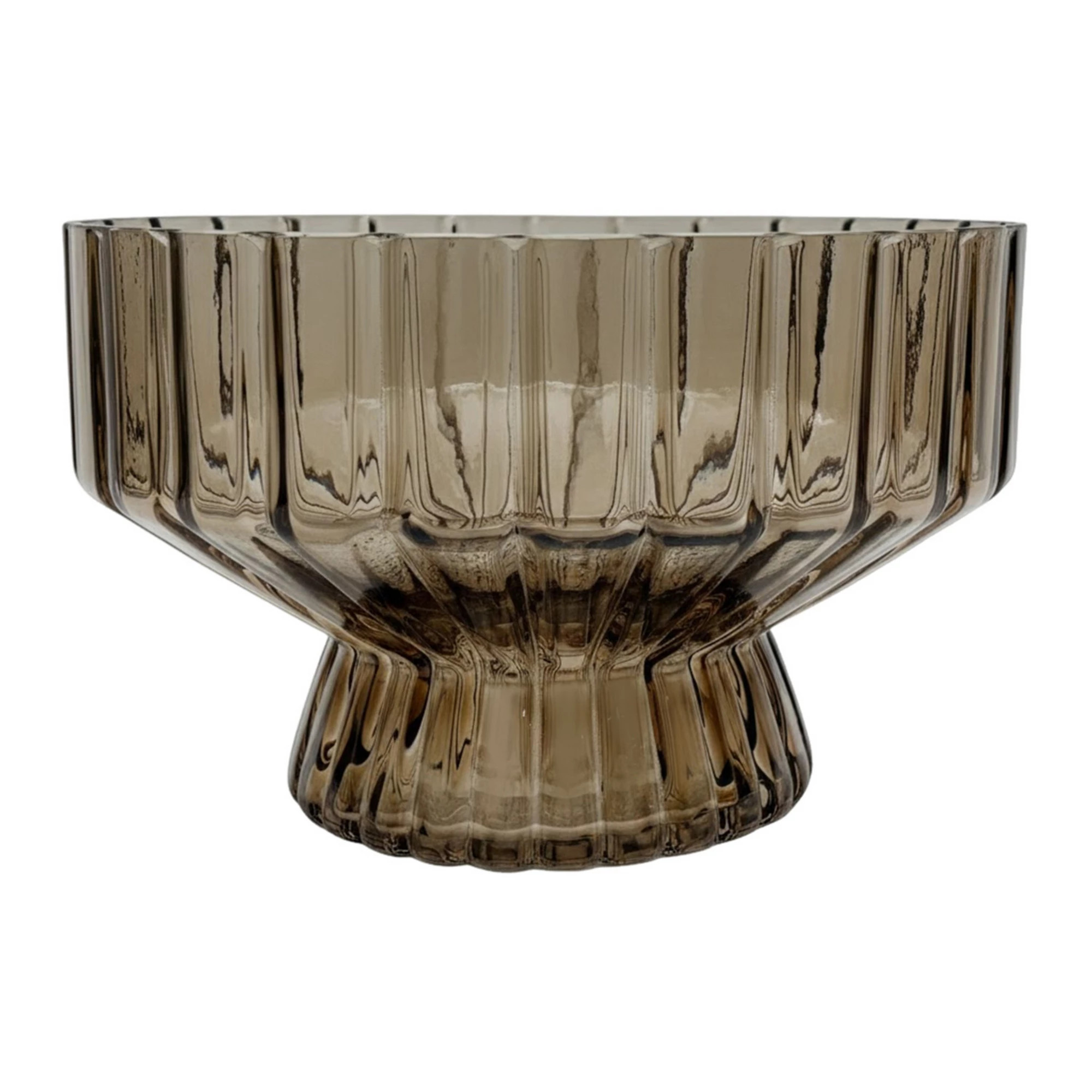 Sonoma Goods For Life\u00ae Fluted Glass Pedestal Bowl Table Decor | Kohl's