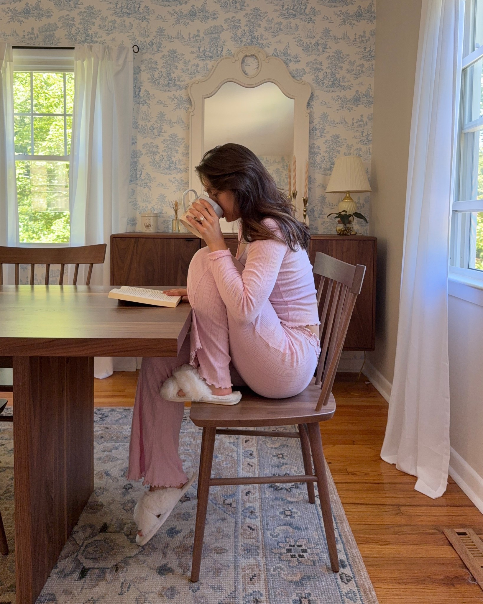 Pink pajama set from urban 💕