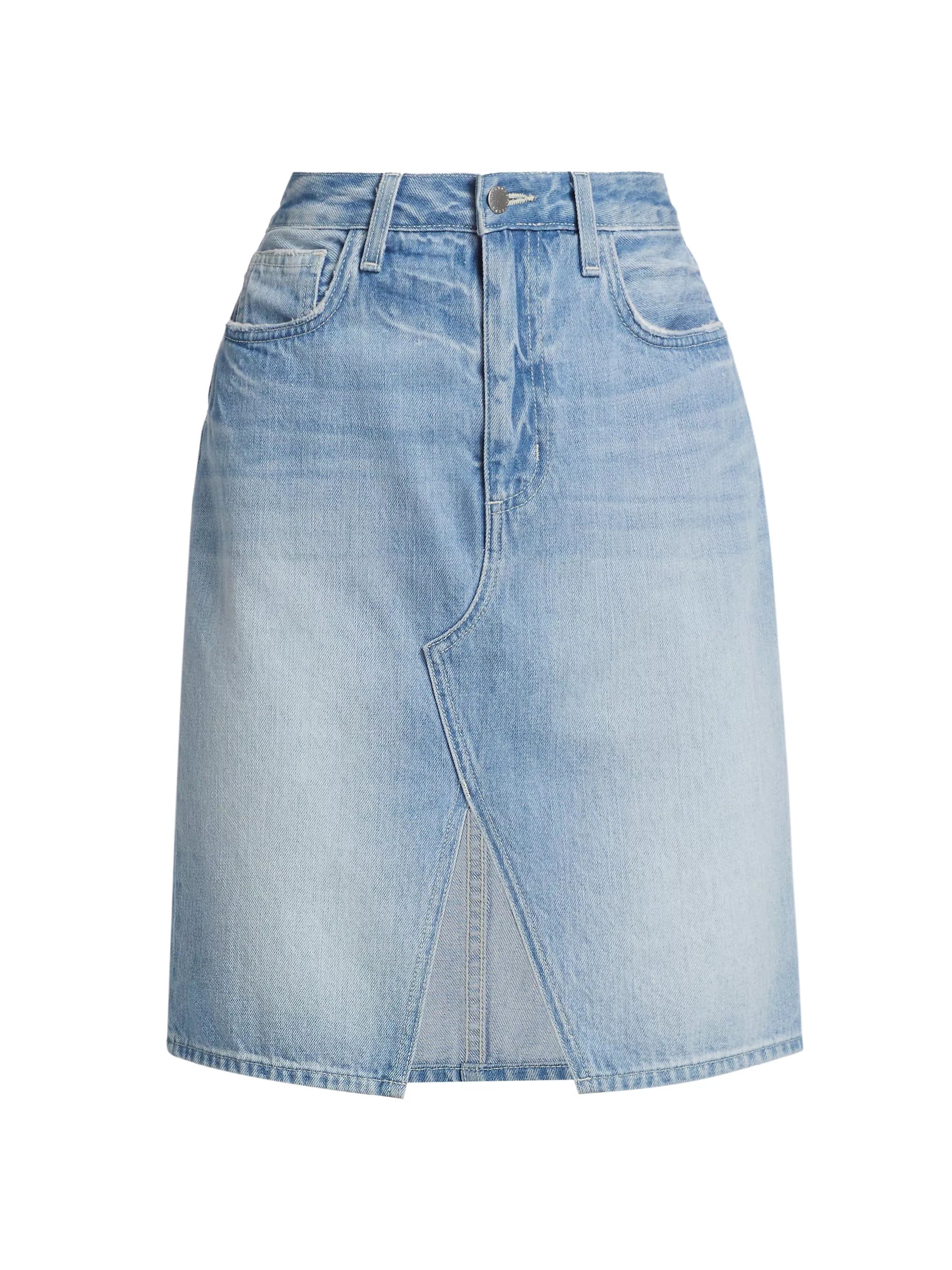 Tylee Denim Knee-Length Skirt | Saks Fifth Avenue