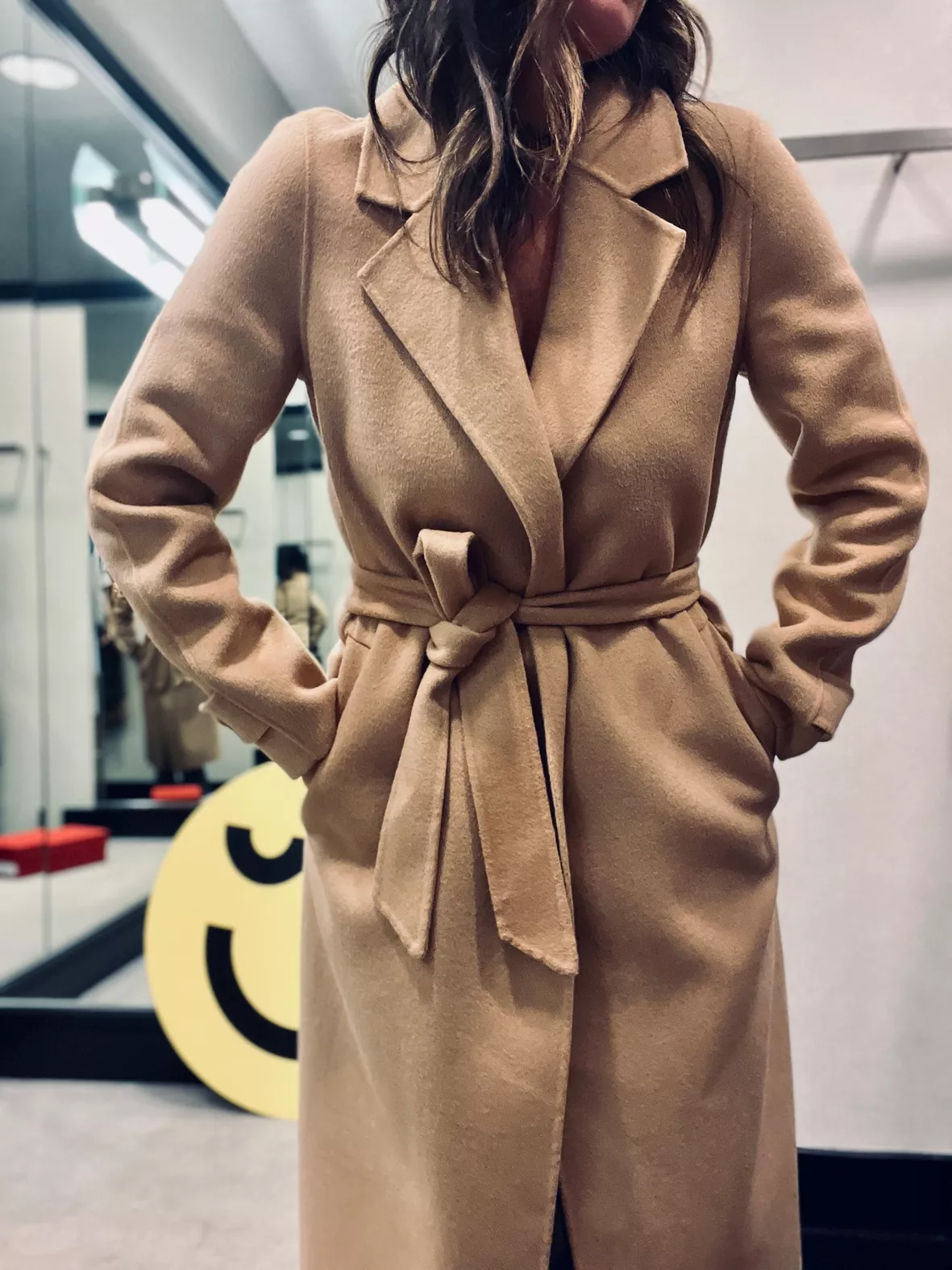 Belted Wool Blend Coat curated on LTK