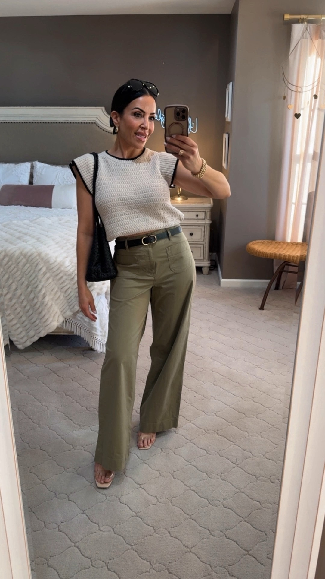 Guys! I love the way this outfit turned out. The sweater is kind of long, so I used my cropping tool to cinch it up just above my waist. Total game changer!!! The pants are sooo comfy. I’m wearing them in a size small and have plenty of room. It’s the perfect spring🌷 outfit. Grab it all before it sells out!
🌷🌸🌷🌸🌷
#walmartstsyle #fashionover50 #affordablefashion