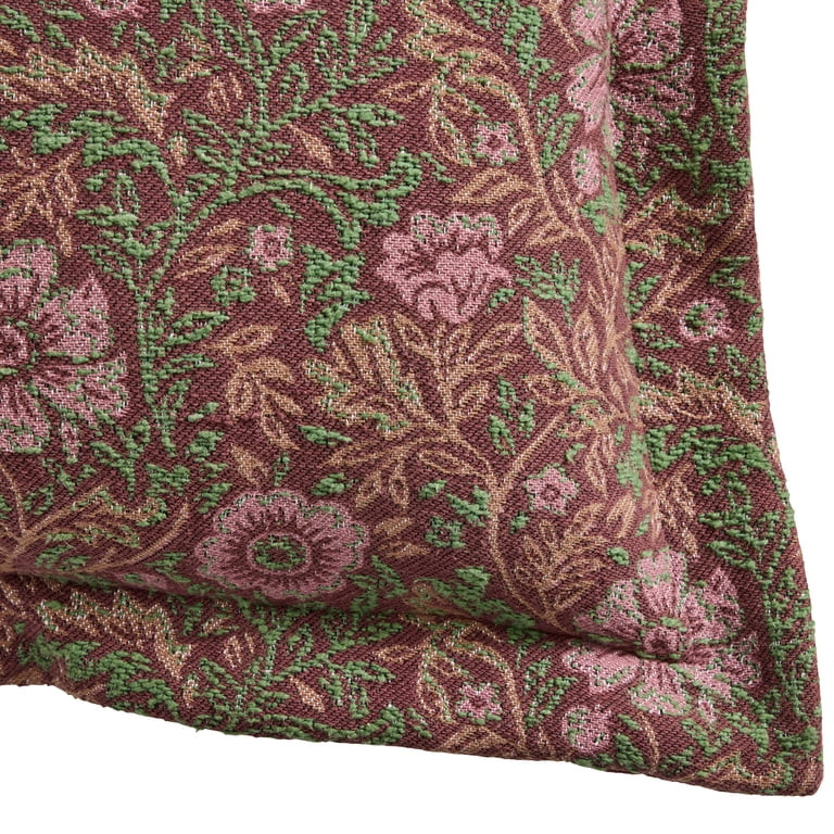 Better Homes & Gardens Edith Vine Decorative Lumbar Jacquard Pillow, 14 in x 22 in | Walmart (US)