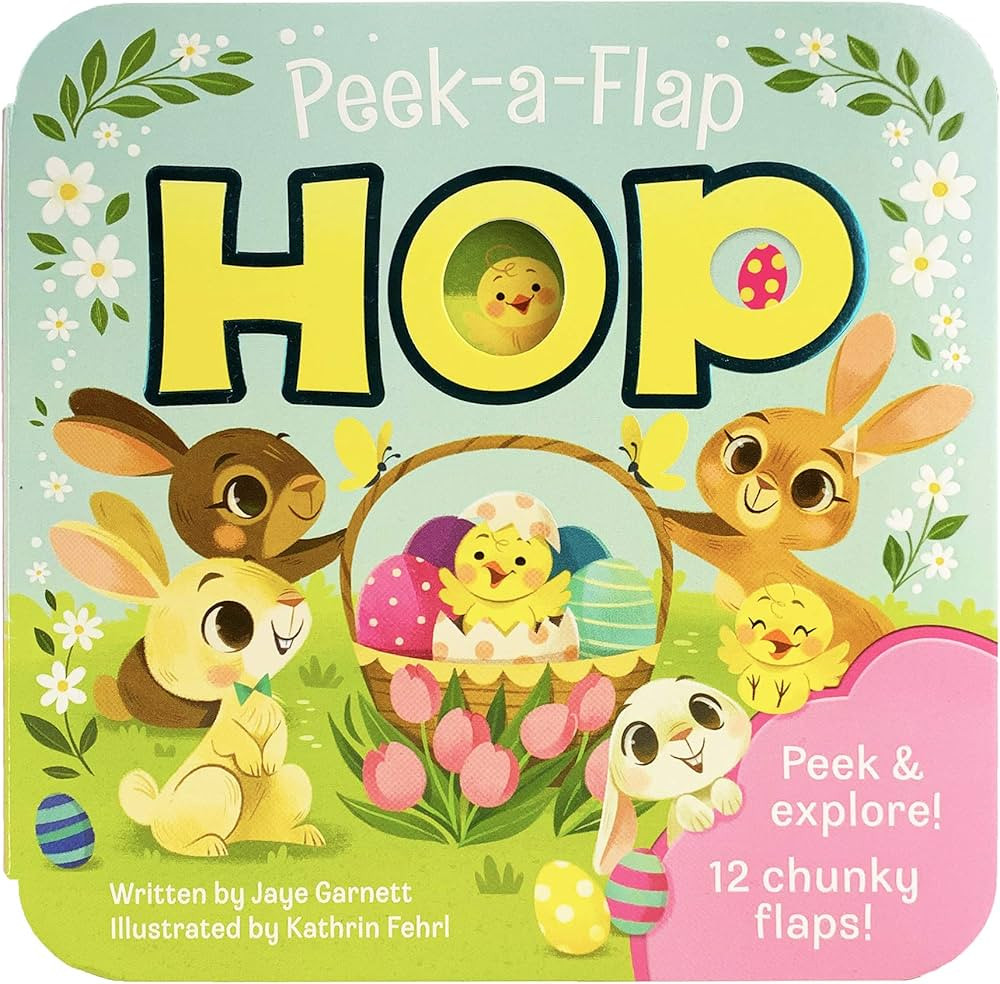 Peek-a-Flap Hop - Children's Lift-a-Flap Board Book Gift for Easter Basket Stuffers, Ages 2-5 (Pe... | Amazon (US)