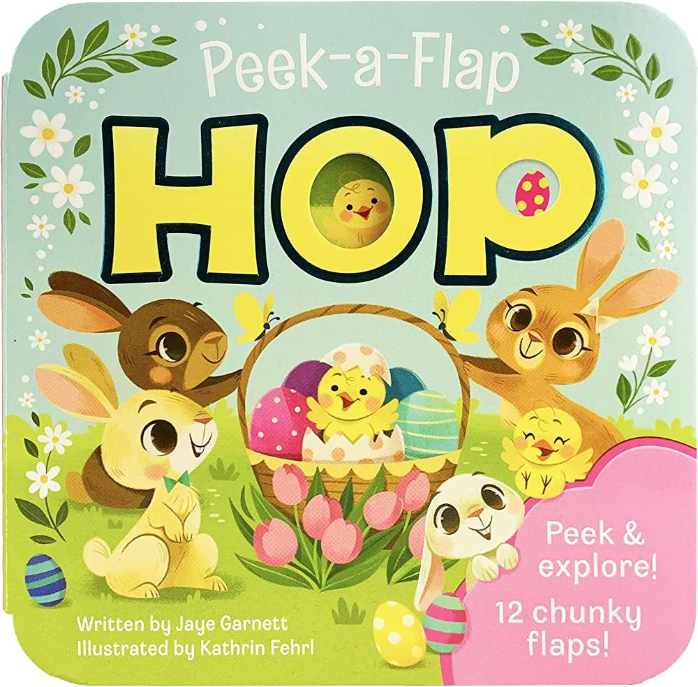 Peek-a-Flap Hop - Children's Lift-a-Flap Board Book Gift for Easter Basket Stuffers, Ages 2-5 (Pe... | Amazon (US)