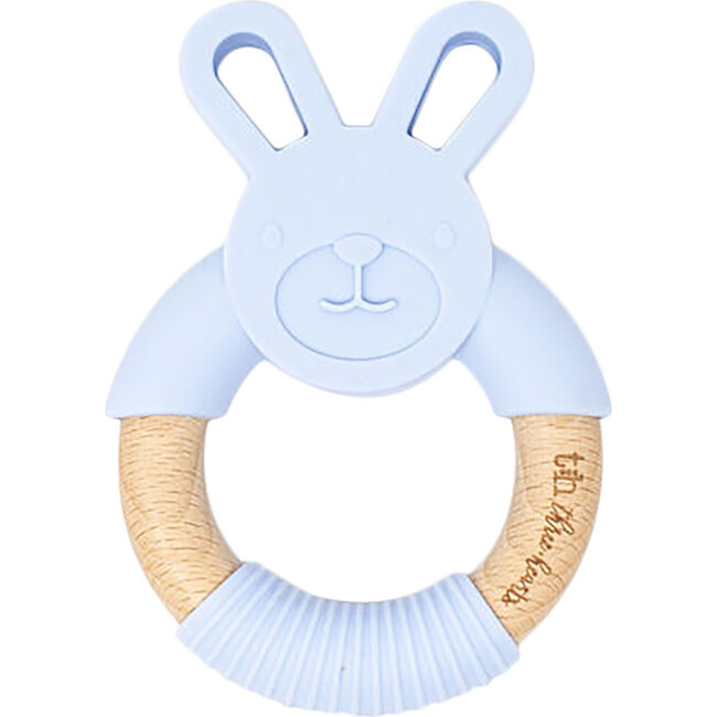 Bunny Teether, Baby Blue | Maisonette