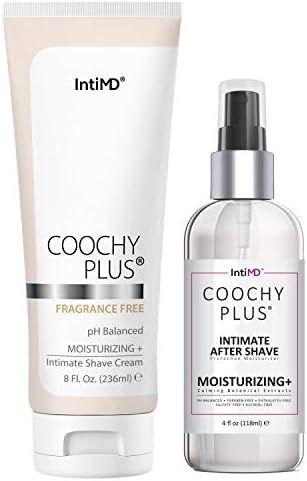 Coochy Plus Intimate Shaving Complete Kit - FRAGRANCE FREE & After Shave Protection Soothing Mois... | Amazon (US)