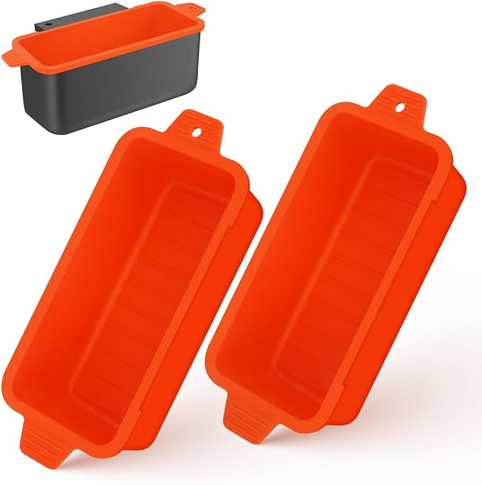 2 PCS Silicone Grease Cup Liners for Blackstone 36 28 22 17 Inch Griddle,Reusable Grease Catcher ... | Amazon (US)