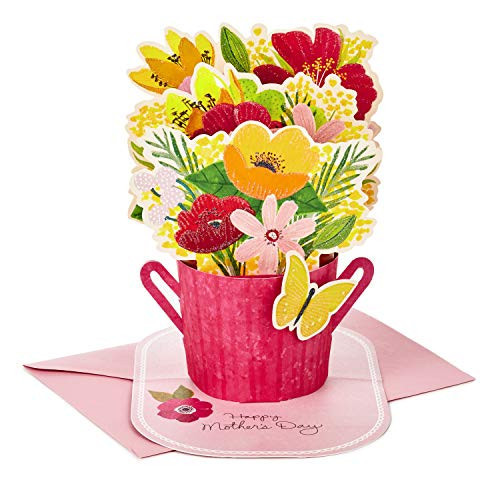 Hallmark Paper Wonder Mothers Day Pop Up Card (Flower Bouquet, You Deserve This Day) | Amazon (US)