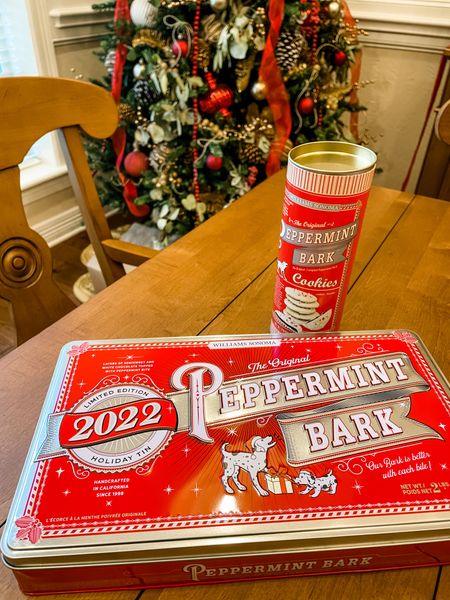 Williams Sonoma Peppermint Bark The perfect hostess gift! 

#williamssonoma #peppermintbark #hostessgift #giftidea #gifts 

#LTKHoliday #LTKSeasonal #LTKhome