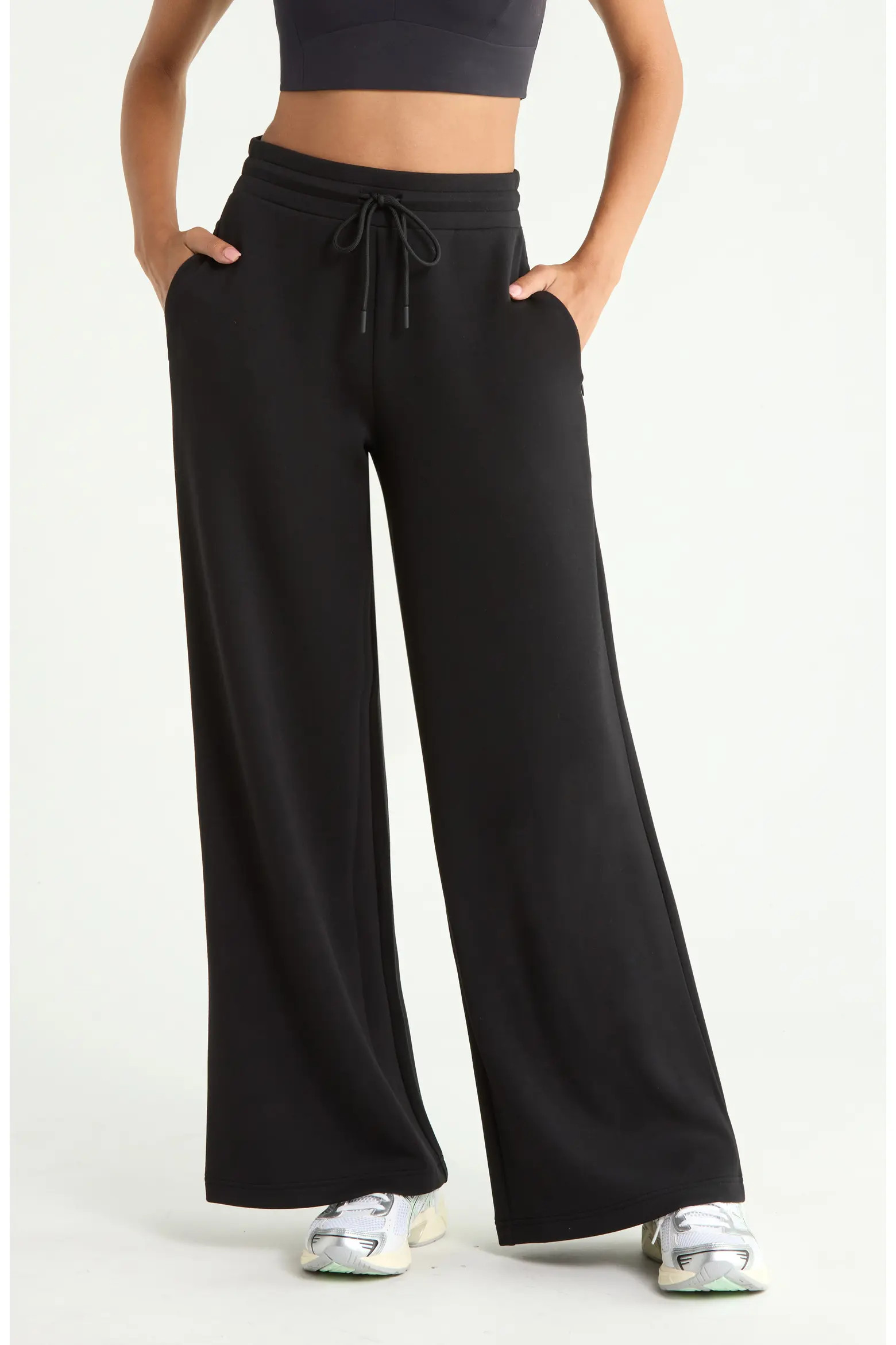 Zella Soft Luxe Wide Leg Pants (Women) | Nordstrom | Nordstrom