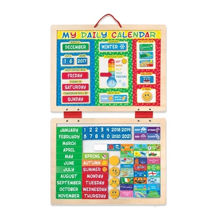 Melissa and Doug My Magnetic Daily Calendar | Walmart (US)