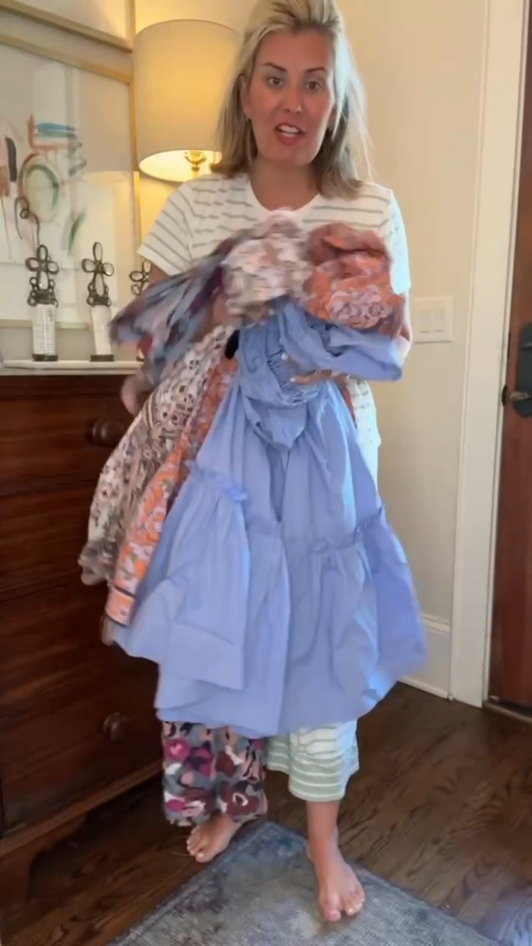 Cleobella dress obsessed

I’m in a small in all… the 1st is a tad narrow in the shoulder 



#LTKstyletip #LTKover40 #LTKVideo