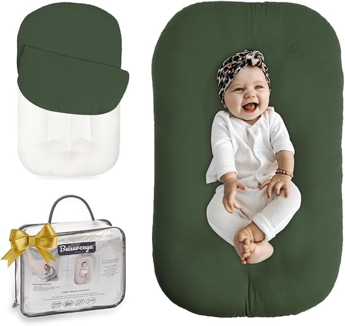 Infant Support Cushion - Baby Support Cushion for Newborn, 0-24 Months, Portable Tummy Time Mat f... | Amazon (US)