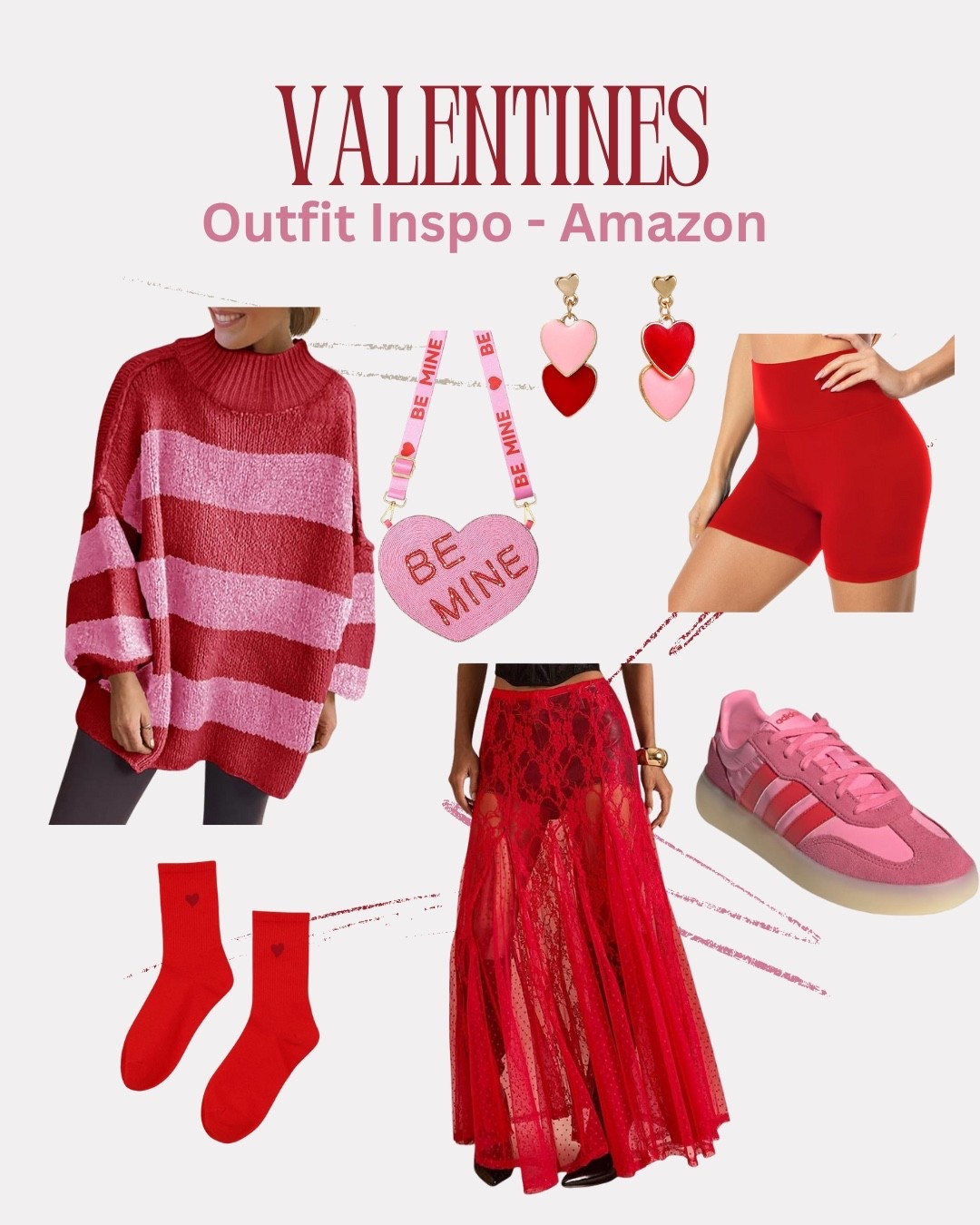 Fun Valentine’s Day outfit - fun galentine’s Day outfit - valentine’s outfit from Amazon - Amazon valentines outfit mid 30s 

#LTKValentine #LTKPetite #LTKootd