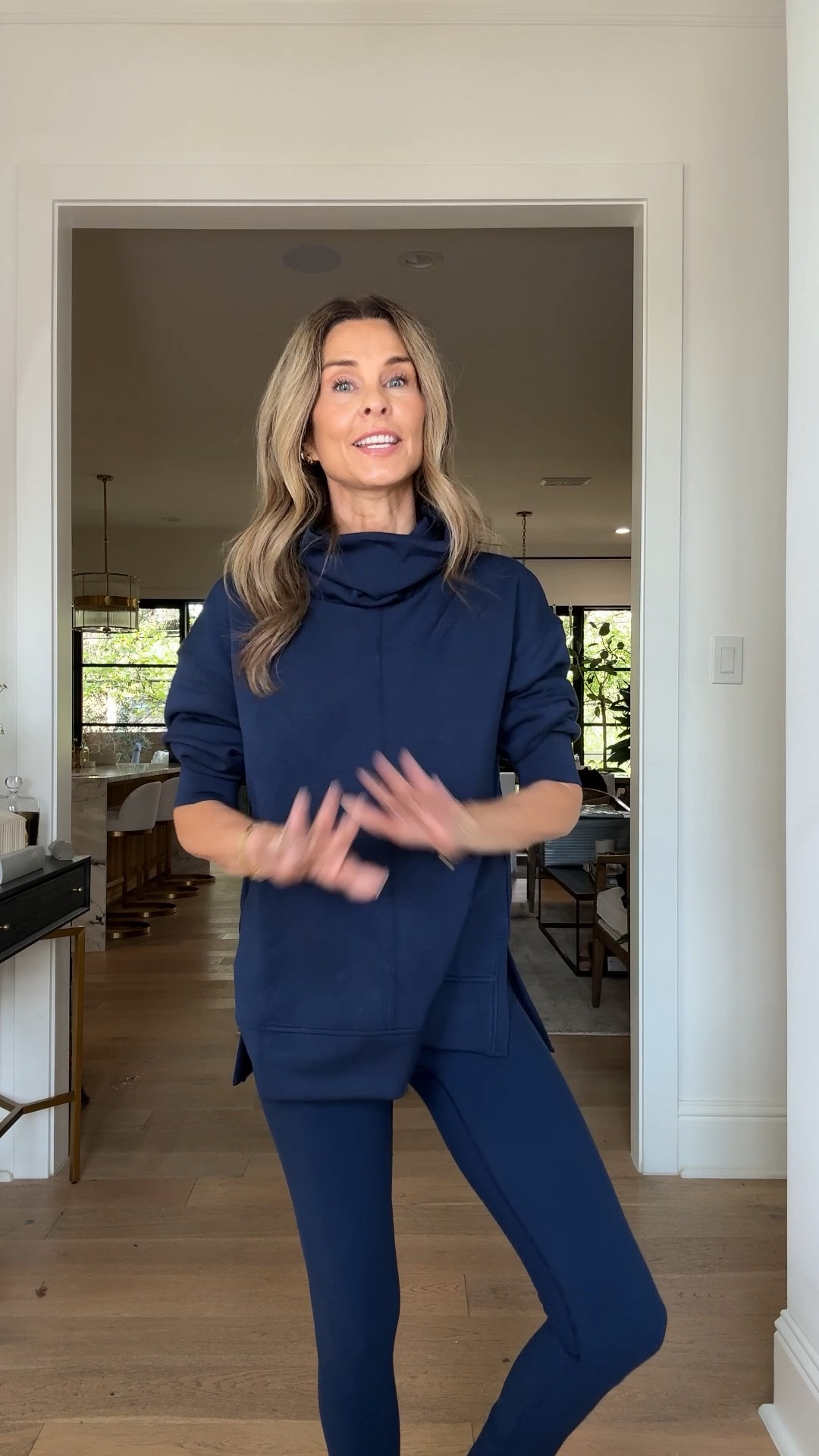 Spanx 30% off sale-No Code Needed 
Sz Small in airessential tunic
Sz XS in booty boost leggings, full length, I’m 5’6”

@spanx #spanxpartner 


#LTKSaleAlert #LTKootd #LTKCyberWeek