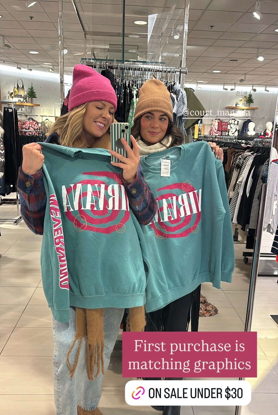 Graphic sweatshirt- I got the large/extra large

#LTKFindsUnder100 #LTKSaleAlert #LTKFindsUnder50