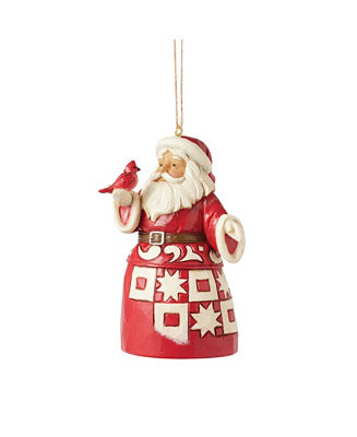 Nordic Noel Santa Ornament | Macy's