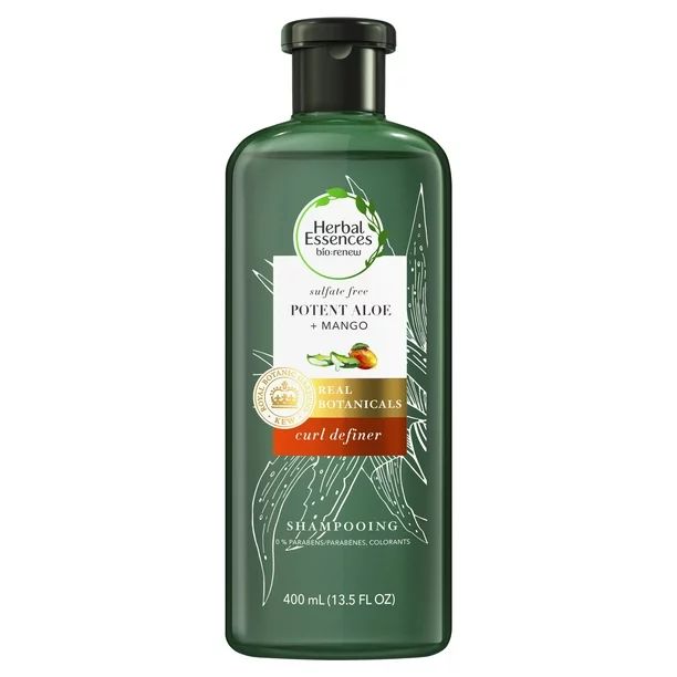 Herbal Essences Bio:Renew Curly Shampoo, Aloe and Mango, 13.5 fl oz - Walmart.com | Walmart (US)