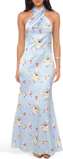 Petal & Pup Mila Halter Maxi Dress | Nordstrom | Nordstrom