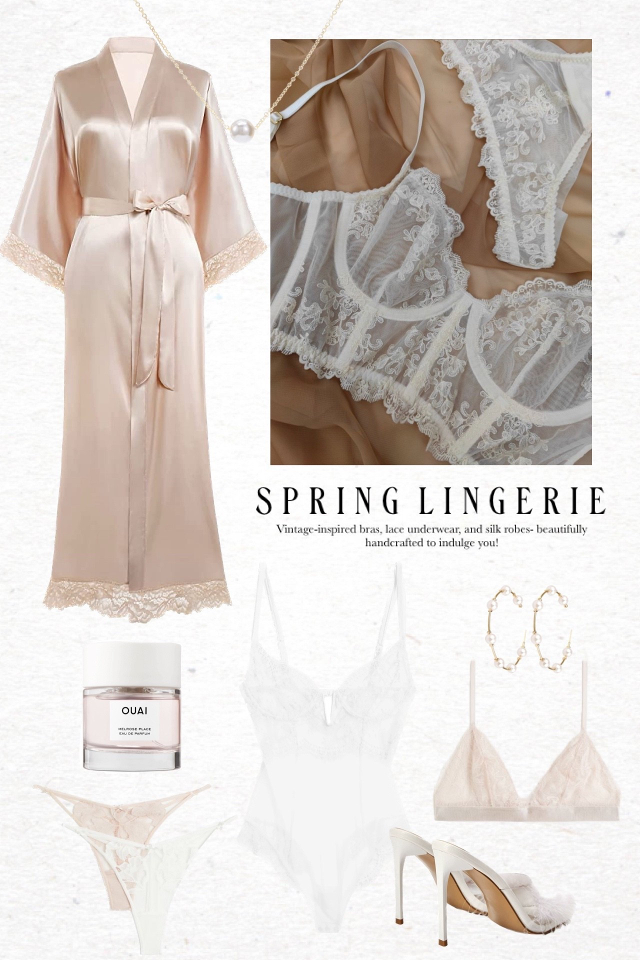 Spring lingerie & intimates 🤍

#lingerie #bra #panties #thong #intimates Amazon Etsy HM robe 

#LTKOver40 #LTKgrwm #LTKWedding