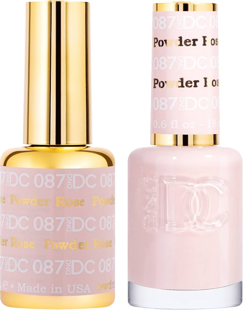 DND Gel Polish Set, Beige Nude Collection, UV/LED GelPolish and Air Dry Nail Lacquer, Matching Ch... | Amazon (US)