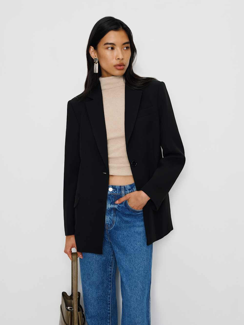 James Relaxed Blazer | Reformation (Global)