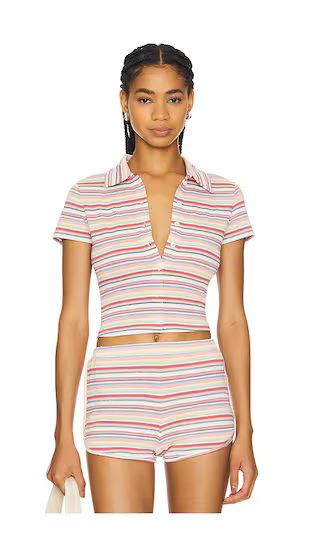 Lorraine Top in Multi Stripe | Revolve Clothing (Global)