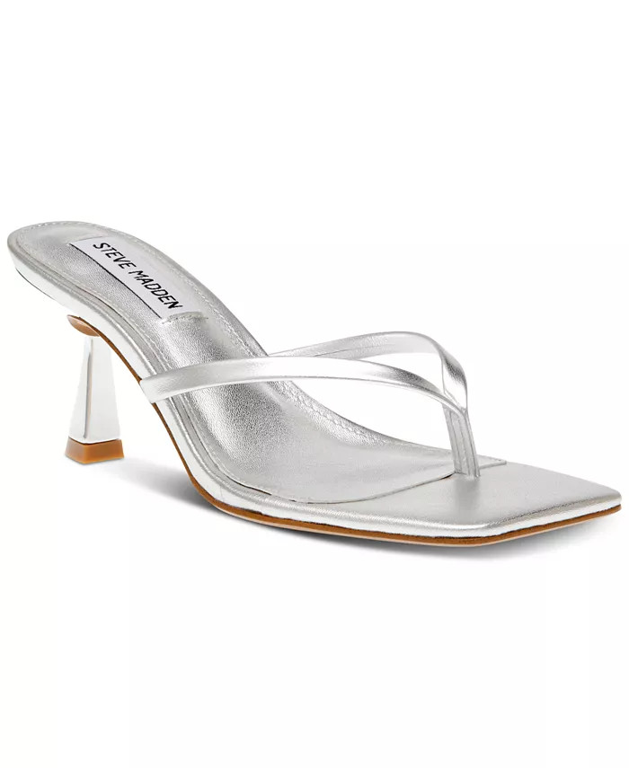 Women's Allies Kitten-Heel Thong Dress Sandals | Macy's